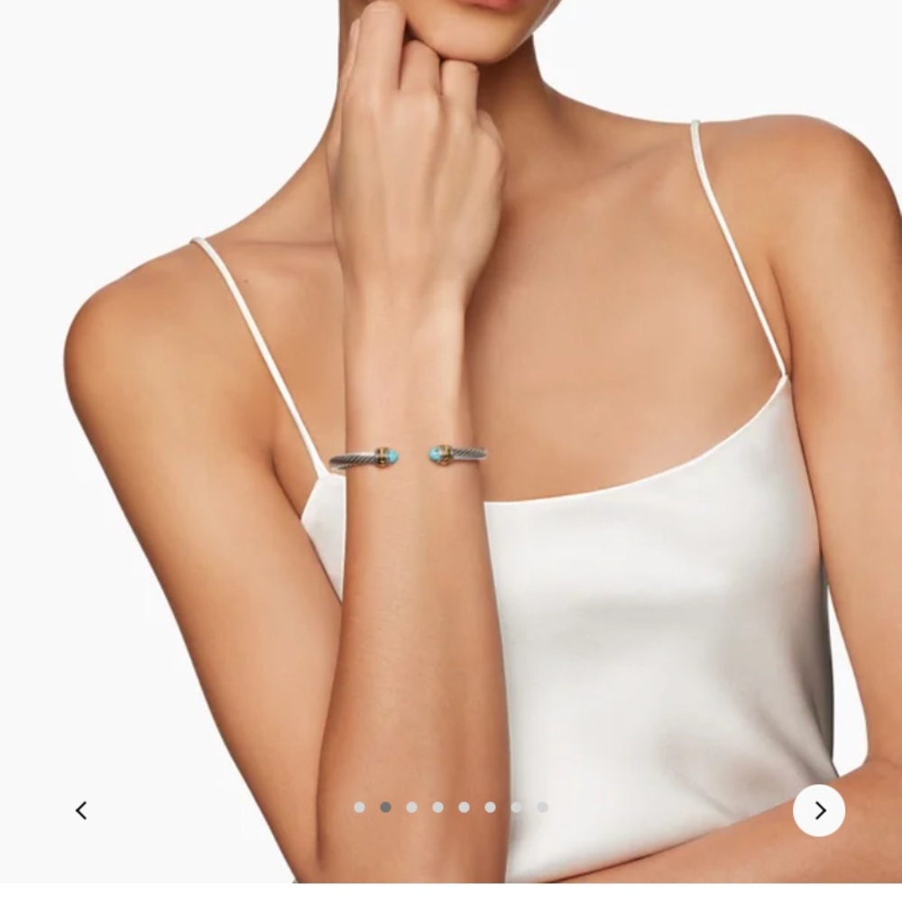 NIB Authentic David Yurman Classic Cable Bracelet 5mm - Picture 8 of 17